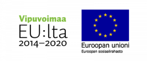 Vipuvoimaa EU:lta ja ESR-logot.